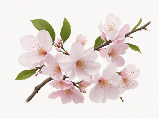 cherry blossom vector realistic sakura branch