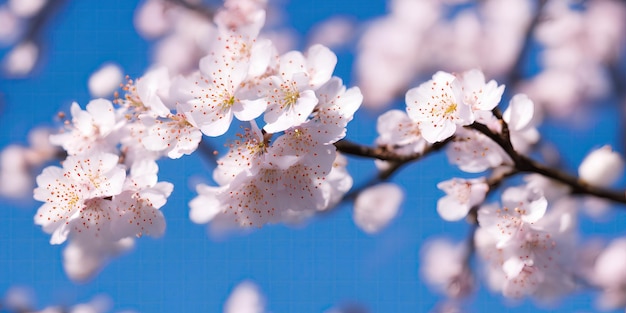 Cherry blossoms, sakura flower blooming