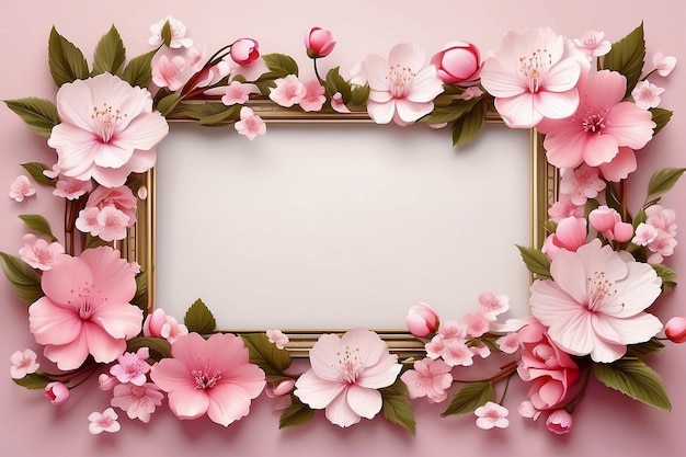 cherry flowers frames beautiful vintage