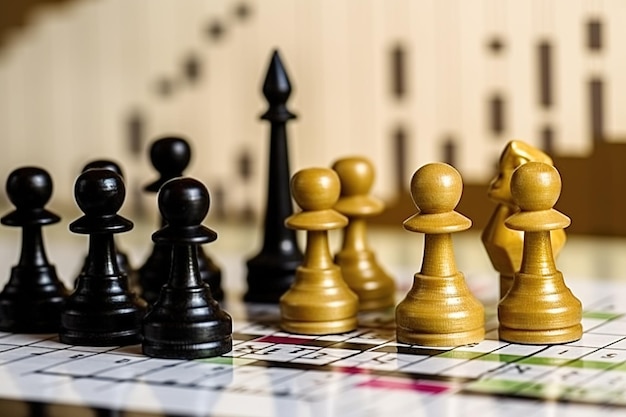 Chess on the desktop free photos