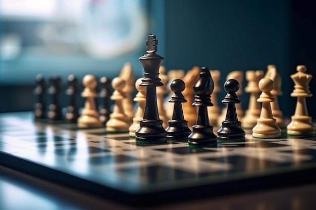 Chess Game Unveiling the Strategic Business Concept Generated Ai