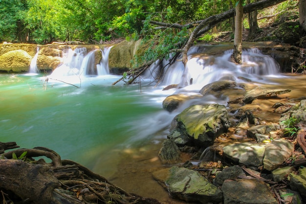 Chet Sao Noi Waterfall National Park in thailand