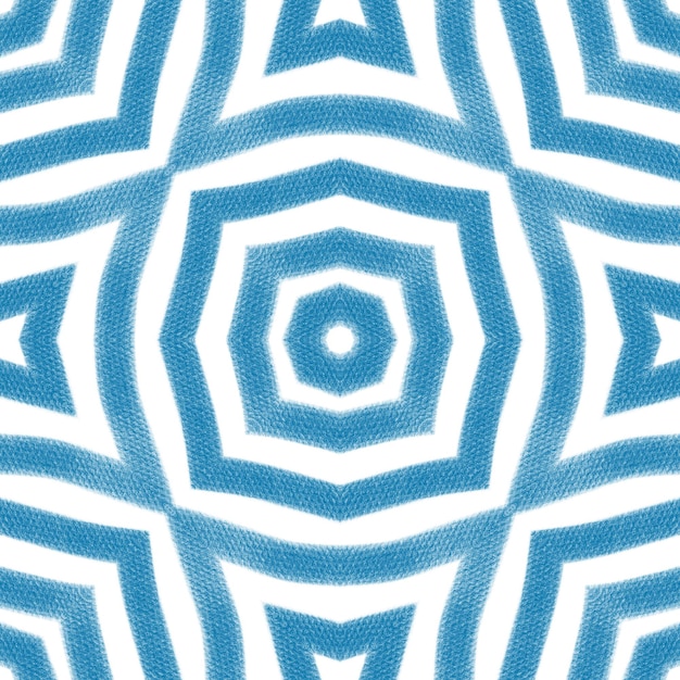 Chevron stripes design Blue symmetrical