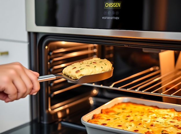 Chic Kitchen with NonStick Utensils