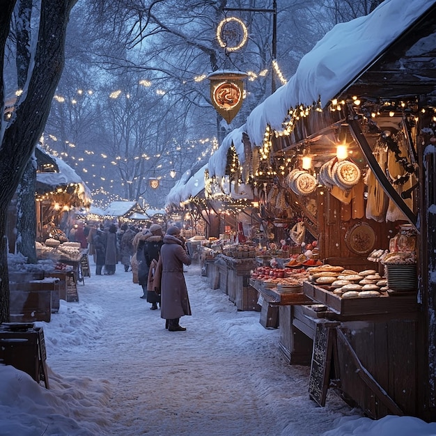 Chic Parisian Market Along the Seine in Paris France