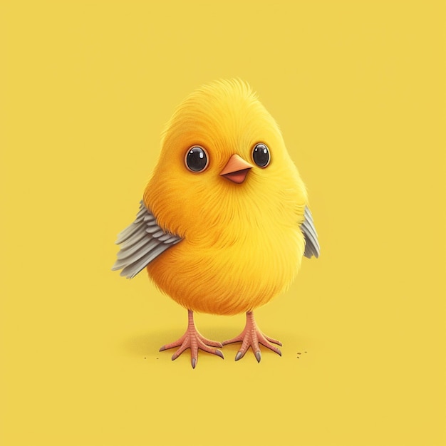 A chick cartoon character