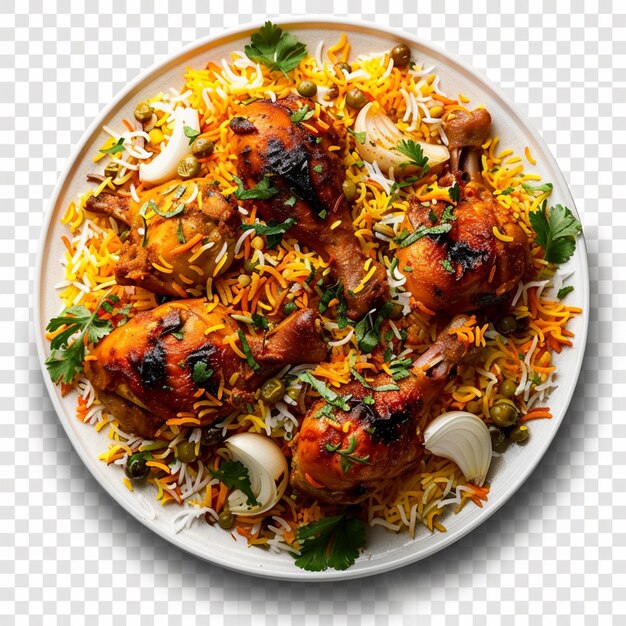 Photo chicken biryani banner design png