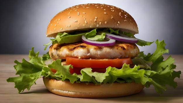 chicken burger