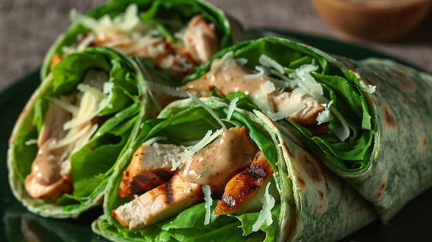 Chicken Caesar Wrap with Grilled Chicken