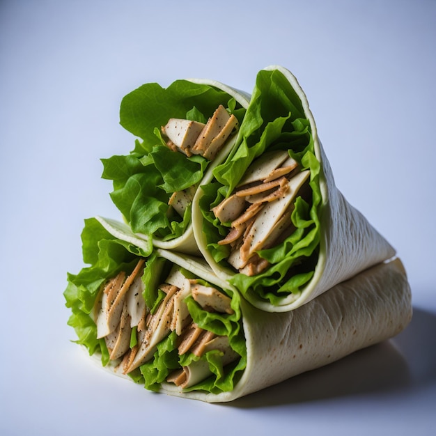 chicken caesar wrap