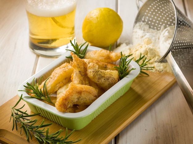 Chicken croquette with rosemary and pepper