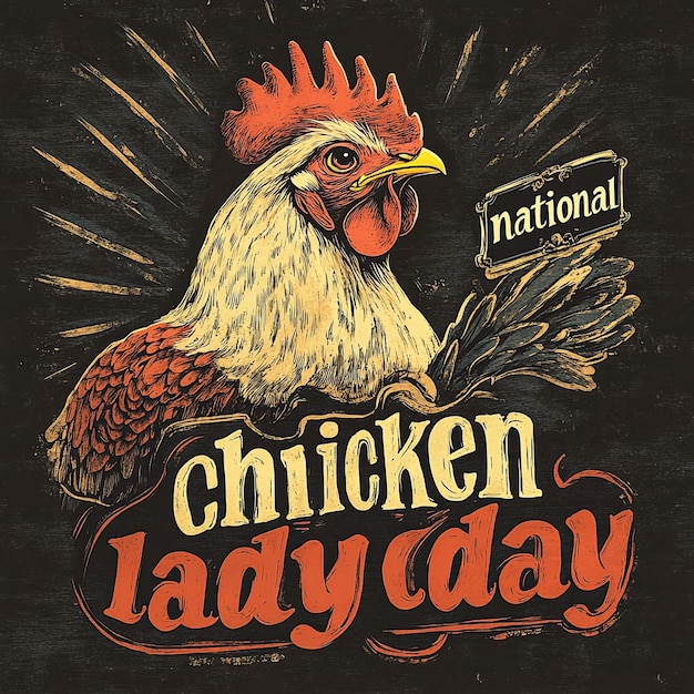 a chicken day of the rooster lady lady lady lady lady day