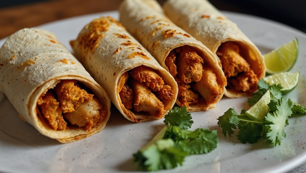 Chicken Taquitos HighQuality Photo of a Delicious Recipe