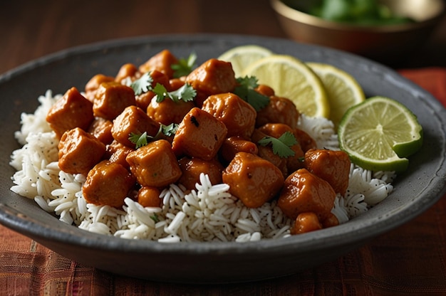 Chickpea Tikka Masala with Sesame Seeds