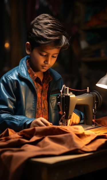 Child Labour world day concept UHD Wallpaper