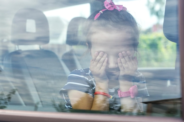 child locked in car