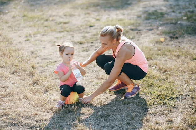 child park adult sporty mum