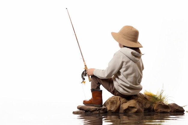 Childhood Camping Photography Isolated on transparent background