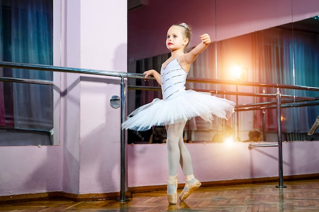 Children and ballet concept