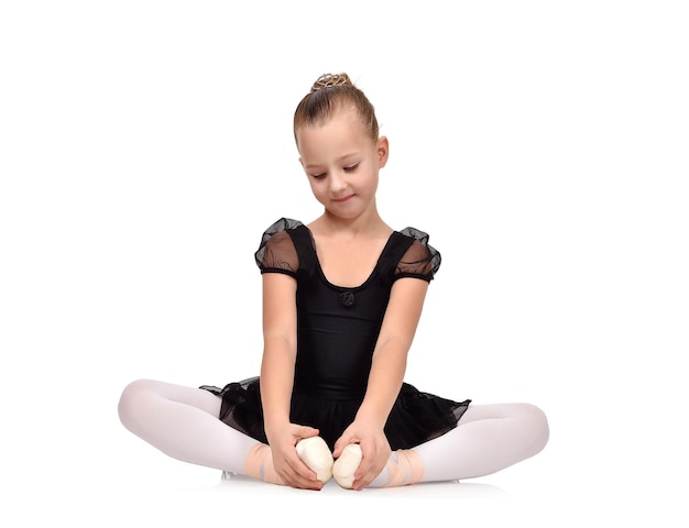 Children dancer in tutu