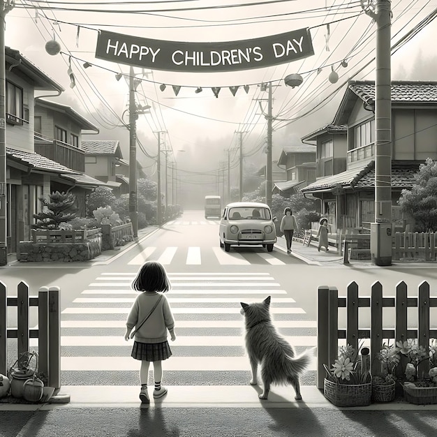 Childrens Day AI generated image