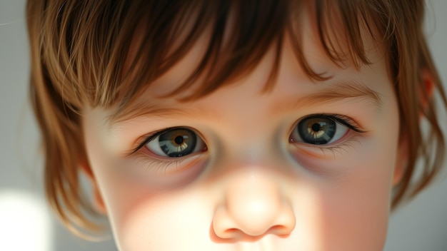 Childs Eye Close Up