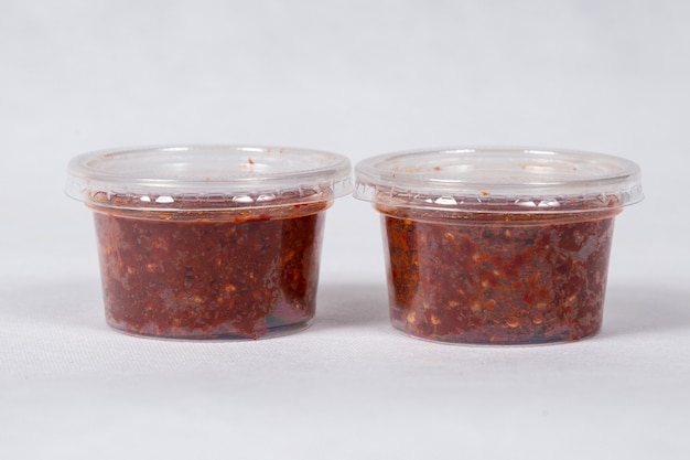 Chilli dip, Chili paste. Thai food