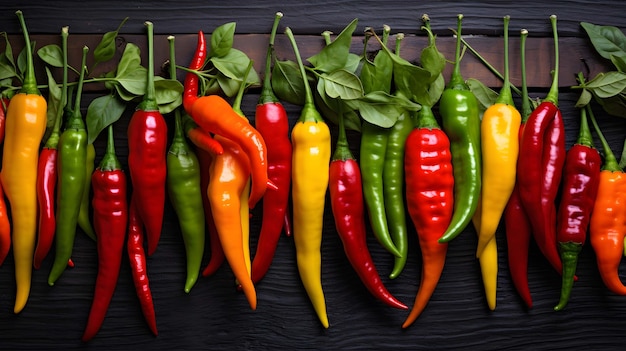 Chilli Paper In Wooden bowl