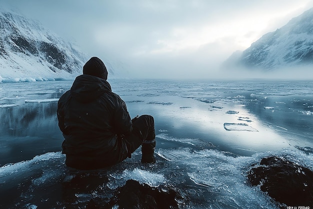 Photo chilly nights and starry skies winter magic