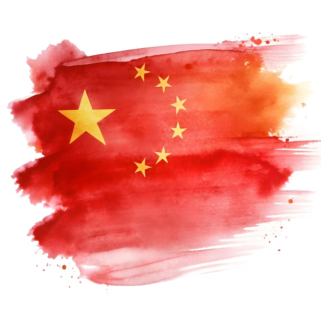 Photo china flag design