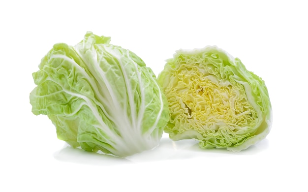 Chinese cabbage isolate on white background