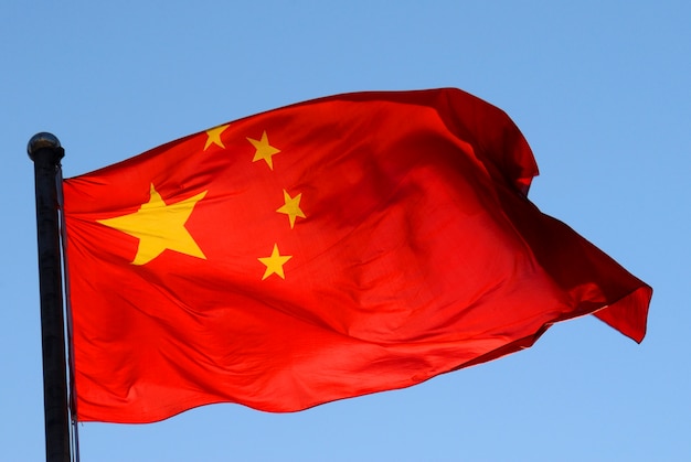 The Chinese flag