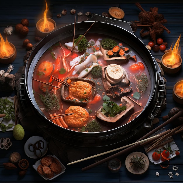 Chinese Hot Pot Artistry