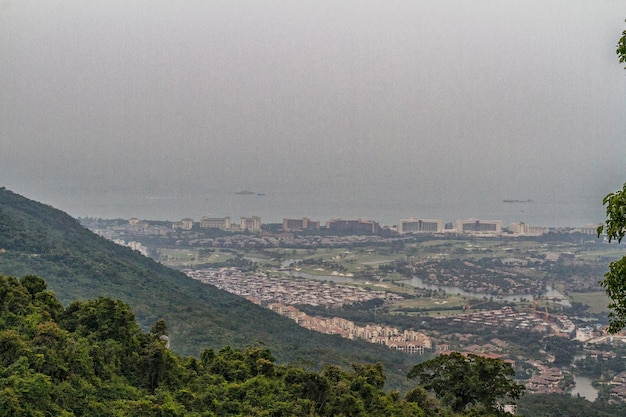 Chinese jungle island of Hainan