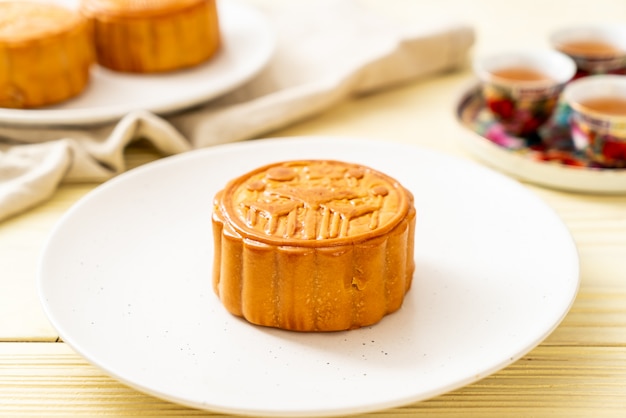 Chinese moon cake for Chinese mid-autumn festival