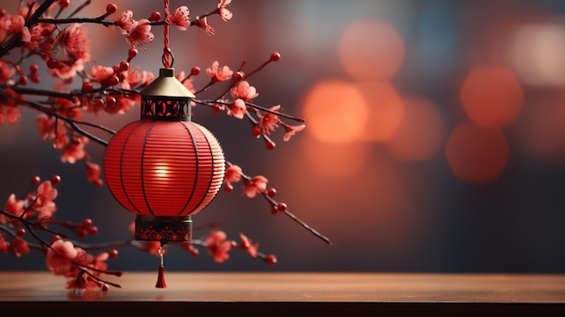 chinese new year background Generated in ai