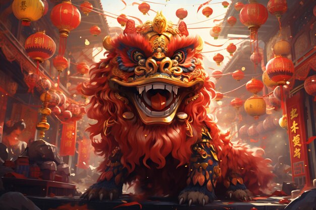 chinese new year day concept background