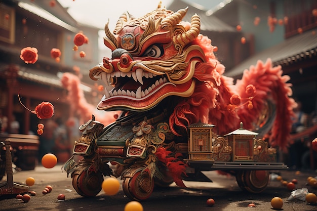 Photo chinese new year day concept background