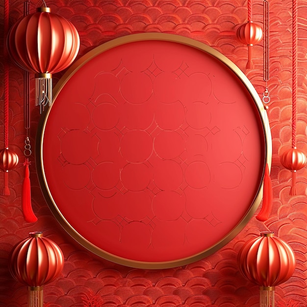 Chinese new year or lunar year background