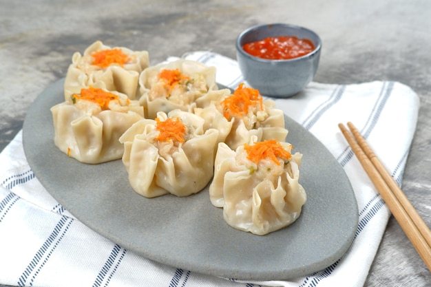 chinese steamed dimsum