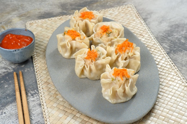 chinese steamed dimsum