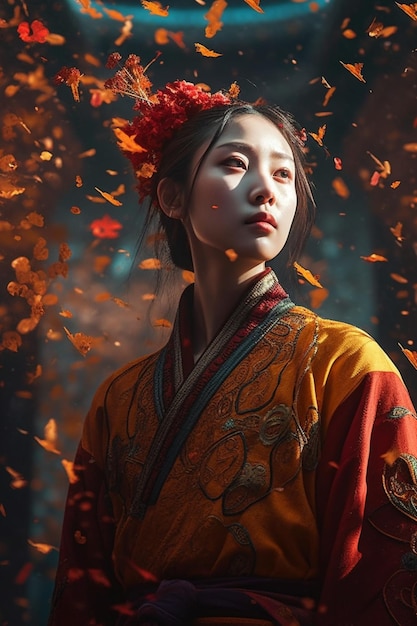 Chinese Women Cinematic Photography Portraits cinematicphotographyportraitschinesewomen 9