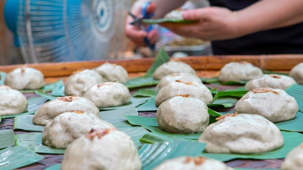 Ching Ming Festival Worship Ancestors Offerings Caozai Kueh Bamboo Pizi Kueh