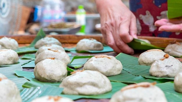 Ching Ming Festival Worship Ancestors Offerings Caozai Kueh Bamboo Pizi Kueh