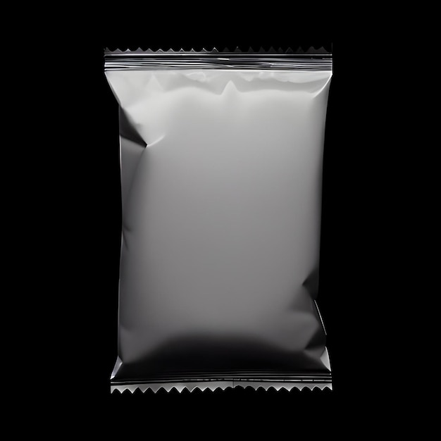 chips mockup image empty white chips packet image photo mockup