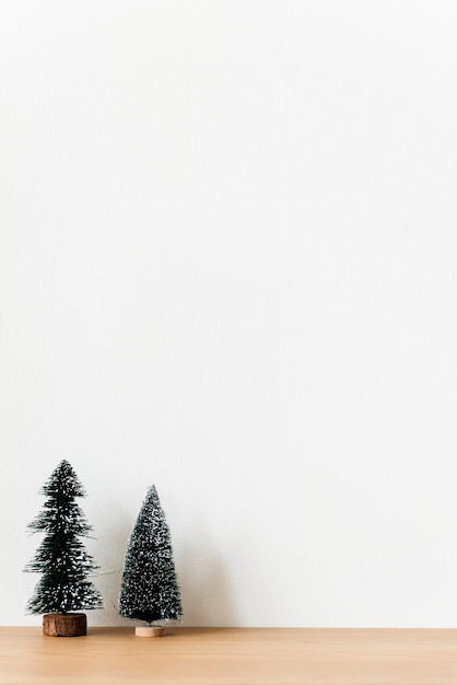 Chirstmas trees with design space background