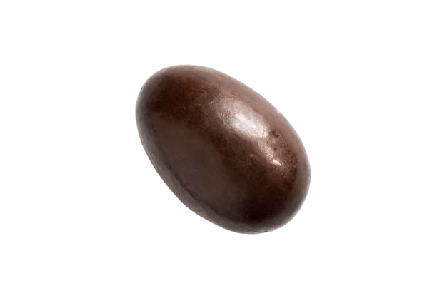 Chocolate almond isolated