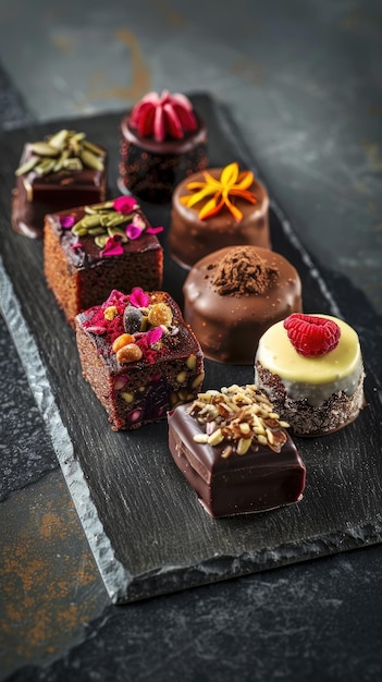 Photo chocolate as we celebrate chocolate day with delectable treats and sumptuous desserts