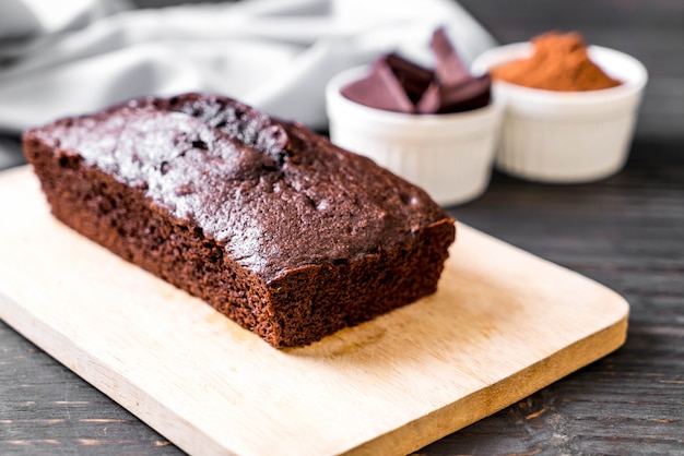 chocolate brownie cake