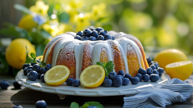 chocolate cake with whipped cream and fruits